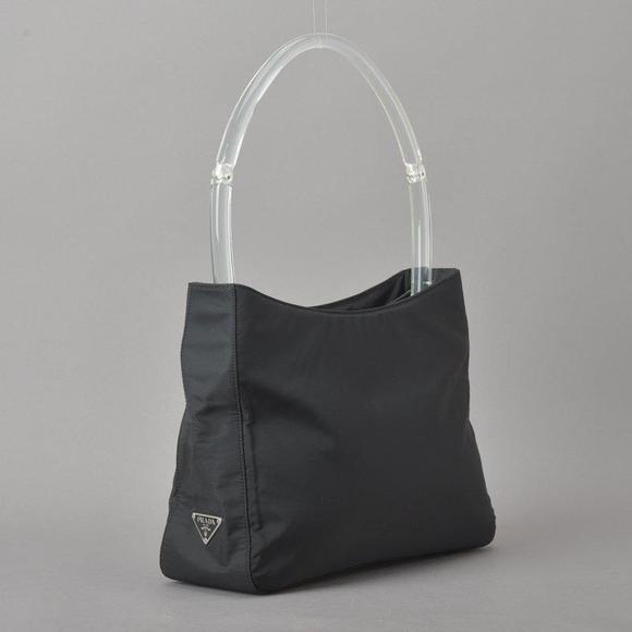Prada One Shoulder Bag Nylon Black - Picture 3 of 10